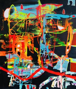 Abstrait urbain dynamique - Fredrik Olsen