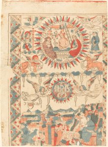 Saint Bonaventure Arrivant et Prêchant à Lyon - French 15th Century