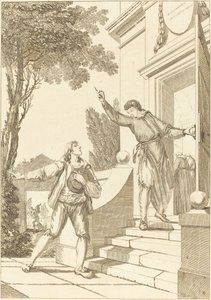 Alix malade - French 18th Century