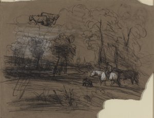 Cavalier à la campagne
