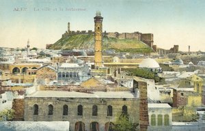 Alep, Syrie, La ville et la forteresse