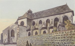 Ambierle, Église, Façade Sud