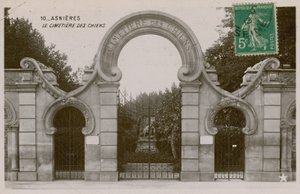 Asnières, le cimetière des chiens