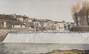 Aurillac, Vieilles maisons au bord de la Jordanne