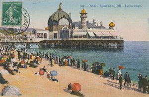 Plage et Palais de la Jetée, Nice - French Photographer