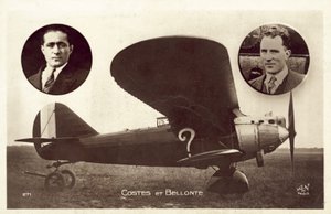 Dieudonné Costes et Maurice Bellonte, aviateurs français