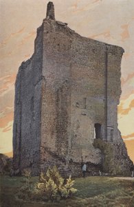 Domfront, Donjon, vue extérieure - French Photographer