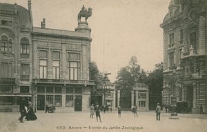 Entrée du Jardin Zoologique à Anvers