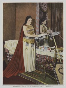 La soprano française Lucienne Bréval dans le rôle de Brünnhilde dans l