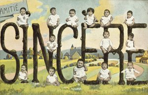 Carte de vœux avec bébés - French Photographer
