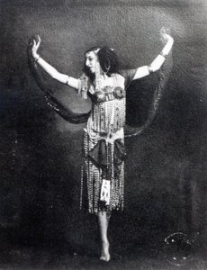 Ida Rubinstein dans le rôle de Salomé