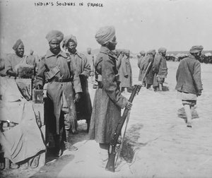 Soldats indiens en France, 1914-1915