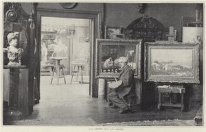 Jean-Léon Gérôme dans son atelier - French Photographer