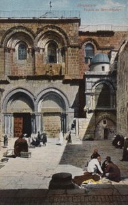 Jérusalem, façade du Saint-Sépulcre - French Photographer