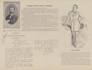 La Commune de Paris, Dominique-Théophile Regere De Montmore, Jules Ducatel (photo n/b)