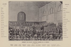 La Commune de Paris, Jugement Des Dix-Sept Principaux Membres De La Commune, le 2 septembre 1871