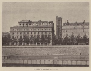 La Commune de Paris, théâtre lyrique, après le 25 mai - French Photographer
