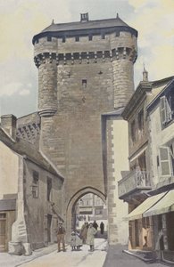 La Souterraine, Porte de ville, Vue extérieure