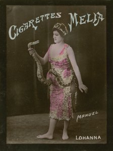 Lohanna, fille avec un serpent - French Photographer