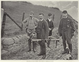 Major Fisher chassant le tétras en Écosse - French Photographer