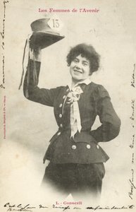 Conscrit militaire, femme du futur