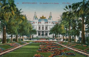 Monte-Carlo. Les jardins et le casino
