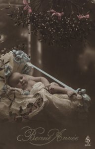 Carte de Nouvel An avec bébé - French Photographer