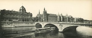 Paris, La Conciergerie et le Tribunal de Commerce
