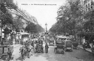 Paris, Le Boulevard Montmartre