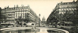 Paris, Le Panthéon et la rue Soufflot