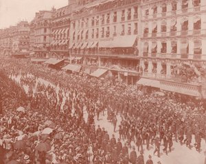 Paris : Président de la République et le cortège funèbre - French Photographer