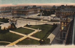 Paris, Vue générale du Louvre - French Photographer
