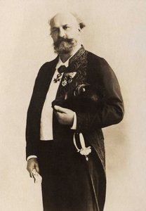 Portrait de Jules Eugène Lenepveu (1819-1898), peintre français