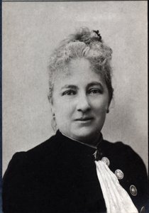 Portrait de Juliette Adam (1836-1936), écrivaine et féministe française