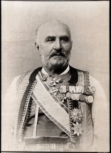 Portrait de Nicolas Ier (1841-1921), Prince de Monténégro - French Photographer