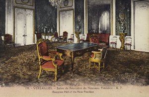 Salle de réception du nouveau président, Palais de Versailles - French Photographer