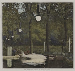 Montagnes russes au Jardin de Paris