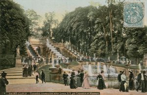 Saint-Cloud - cascades construites sous Louis XIV par Lepautre et Mansart