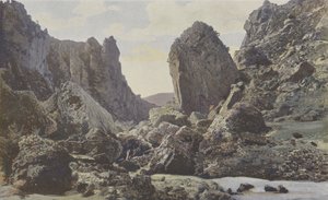 Saint-Georges-de-Lévéjac, Chaos du Pas de Soucy, sur le Tarn, Vue aval