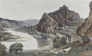 Saint-Paul-en-Cornillon, Vue du rocher de Cornillon - French Photographer