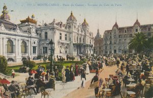 Terrasse du Café de Paris, Place du Casino, Monte Carlo