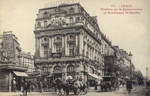 Théâtre de la Renaissance et Boulevard St Martin, Paris