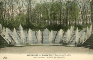 Versailles, Grandes Eaux, Bosquet de Rocailles