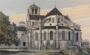 Vézelay, Église de la Madeleine, Abside, côté S E