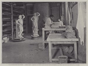 Atelier de fabrication de contenants pour pièces en porcelaine à la manufacture de porcelaine de Sèvres, France - French Photographer