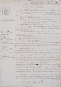 2e document de contrat relatif à La Comédie Humaine entre Honoré de Balzac (1799-1850) et Hetzel, Paulin, Dubochet et l