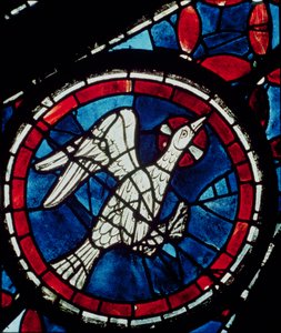 Une colombe de la rose nord, vers 1223