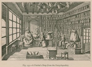 Une boutique de fourreur (de l