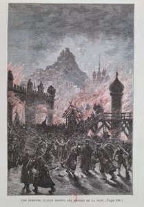 Une grande lumière dissipa les ombres, de Michel Strogoff par Jules Verne (1828-1905) 1893