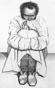 Un fou, illustration d